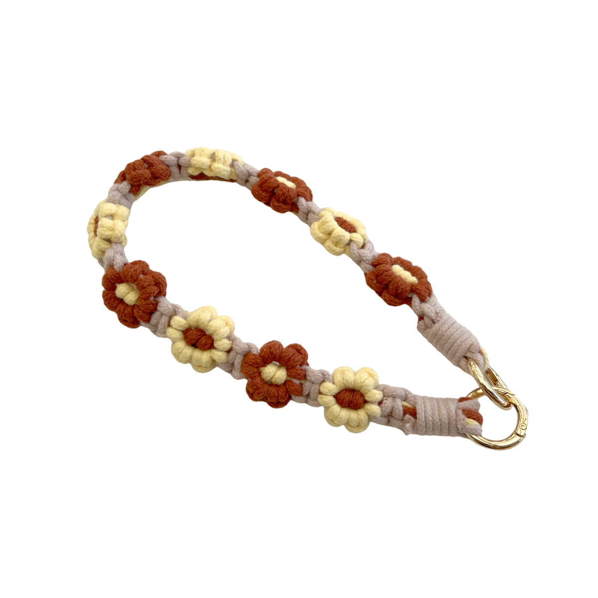 Flower Patterned Keychain Holder Acalora