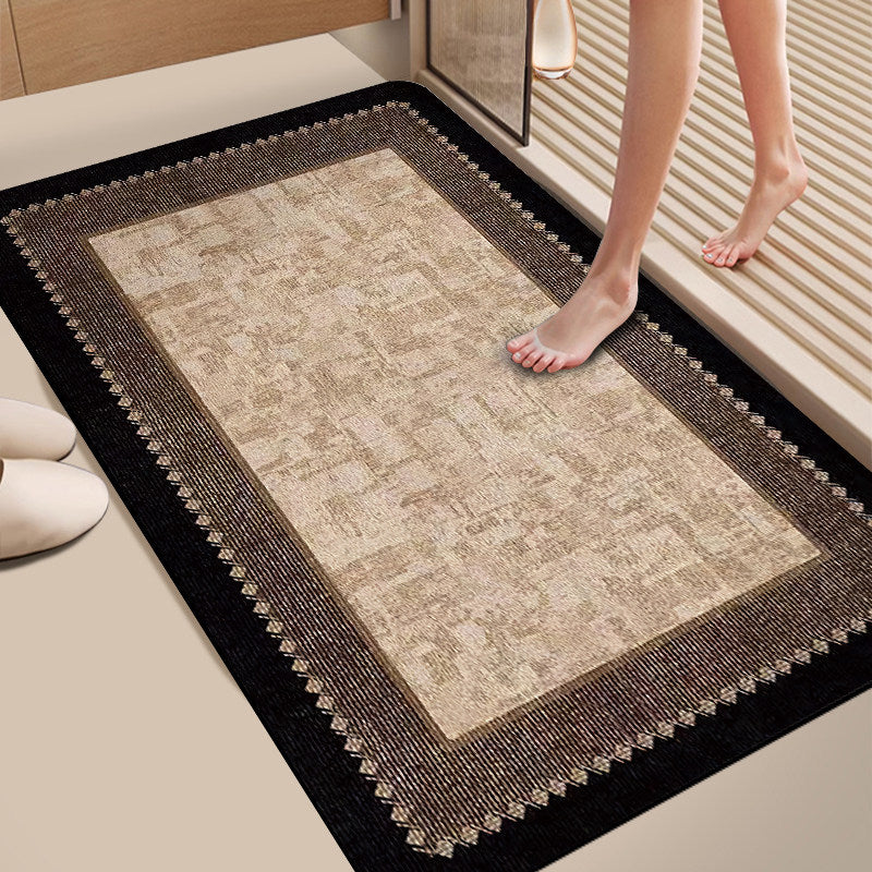 Plush Dog-Themed Bath Mat
