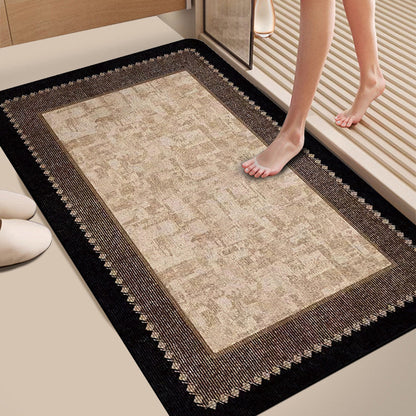 Plush Dog-Themed Bath Mat