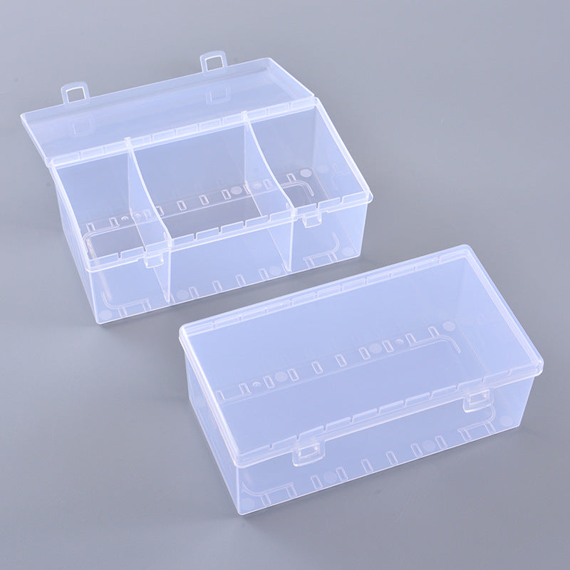 Large Clear Craft Storage Case Acalora