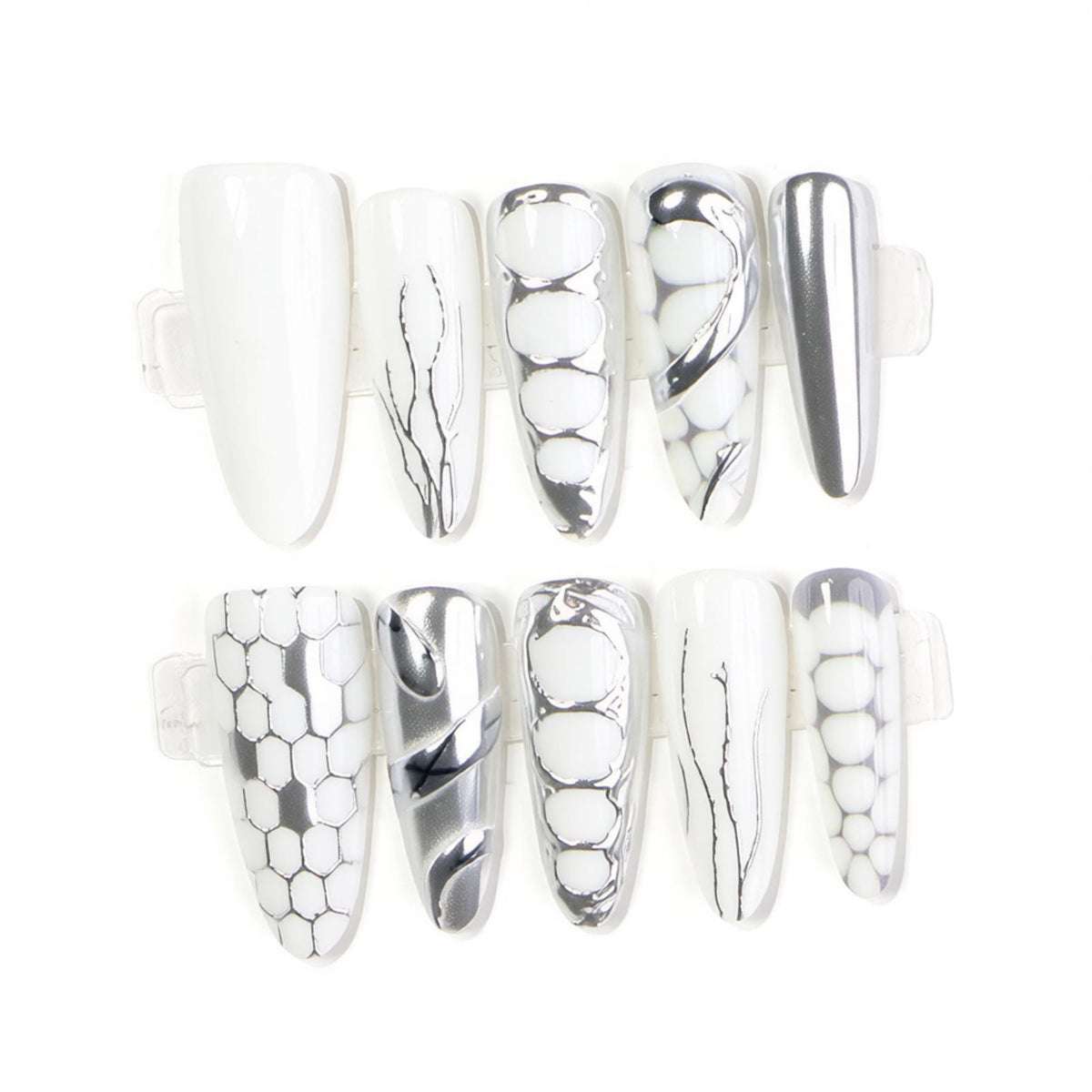 Elegant Stiletto Press-On Nail Set Acalora