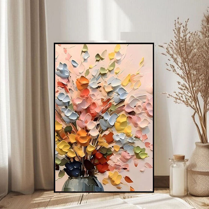 Decorative Flower Canvas Art