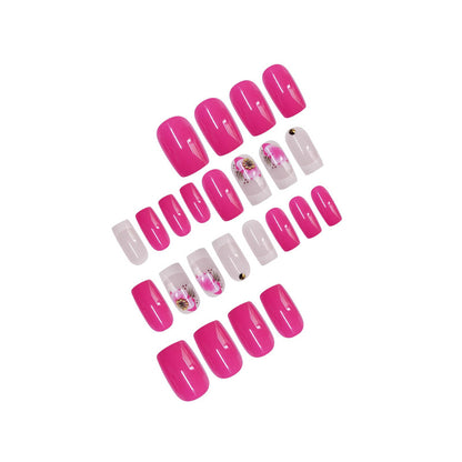 Floral Art Press-On Nail Set Acalora 1788434384