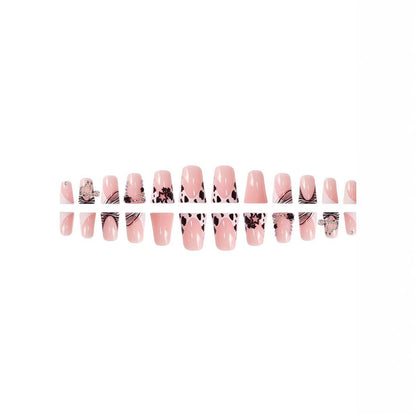 Glamorous Rhinestone Embellished Press-On Nail Set Acalora