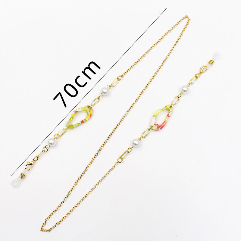 Decorative Statement Eyewear Chain Acalora