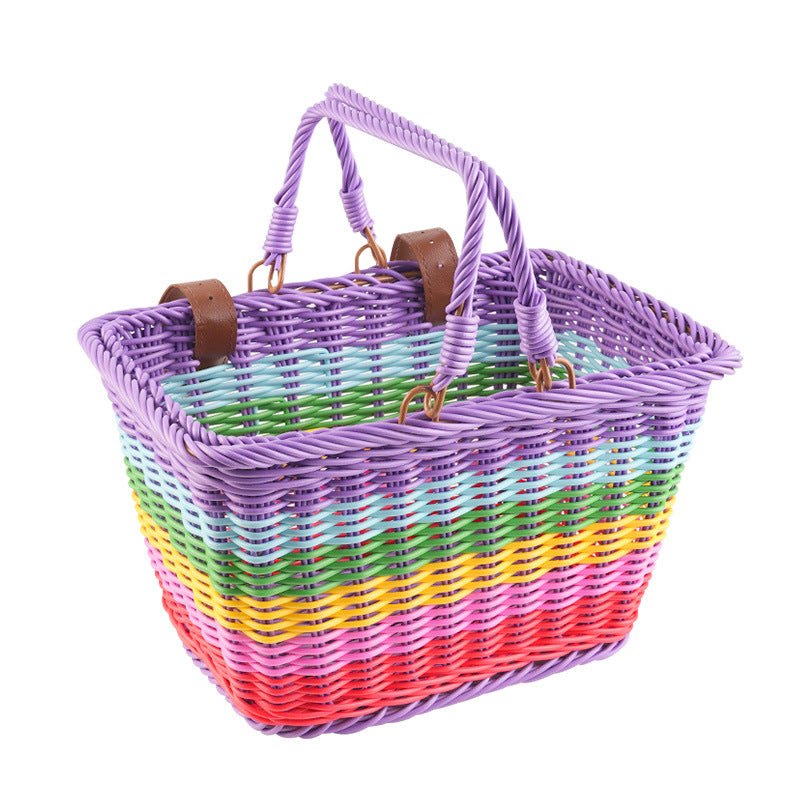 Woven Bicycle Basket Bowlift