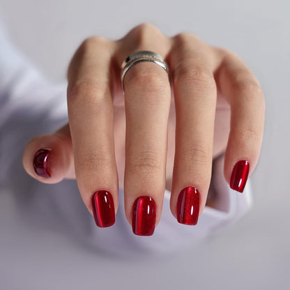 Glossy Gel Press-On Nail Set Acalora