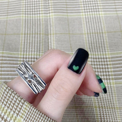 Creative Nail Art Set with Geometric Patterns Acalora