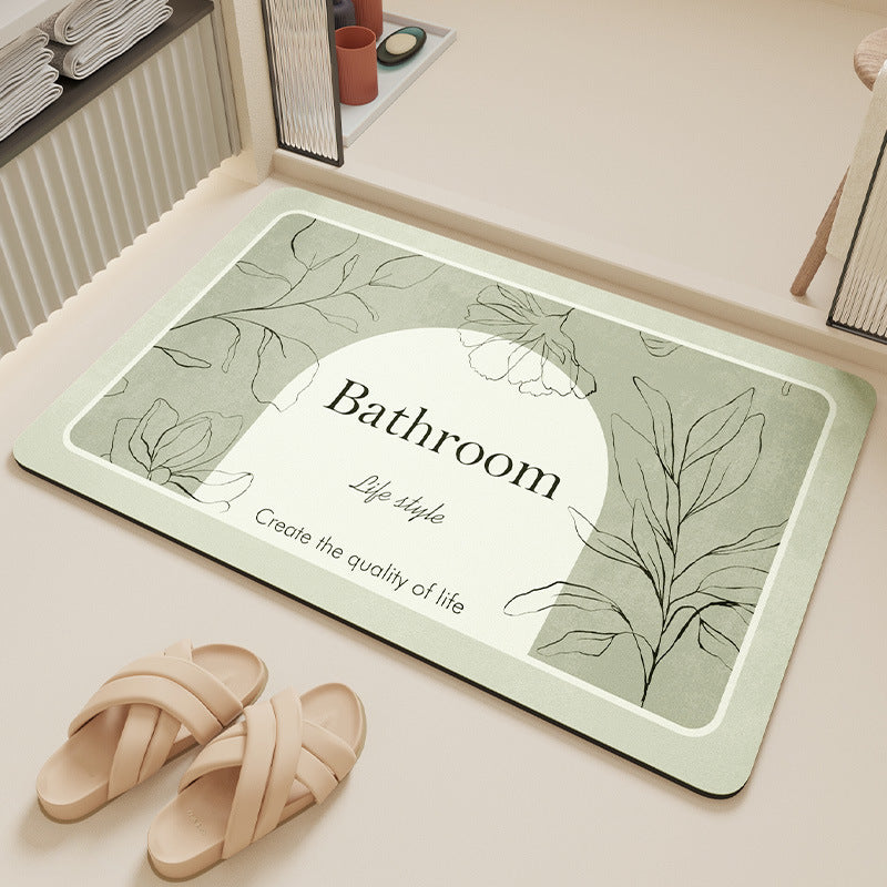 Stylish Bathroom Floor Mat
