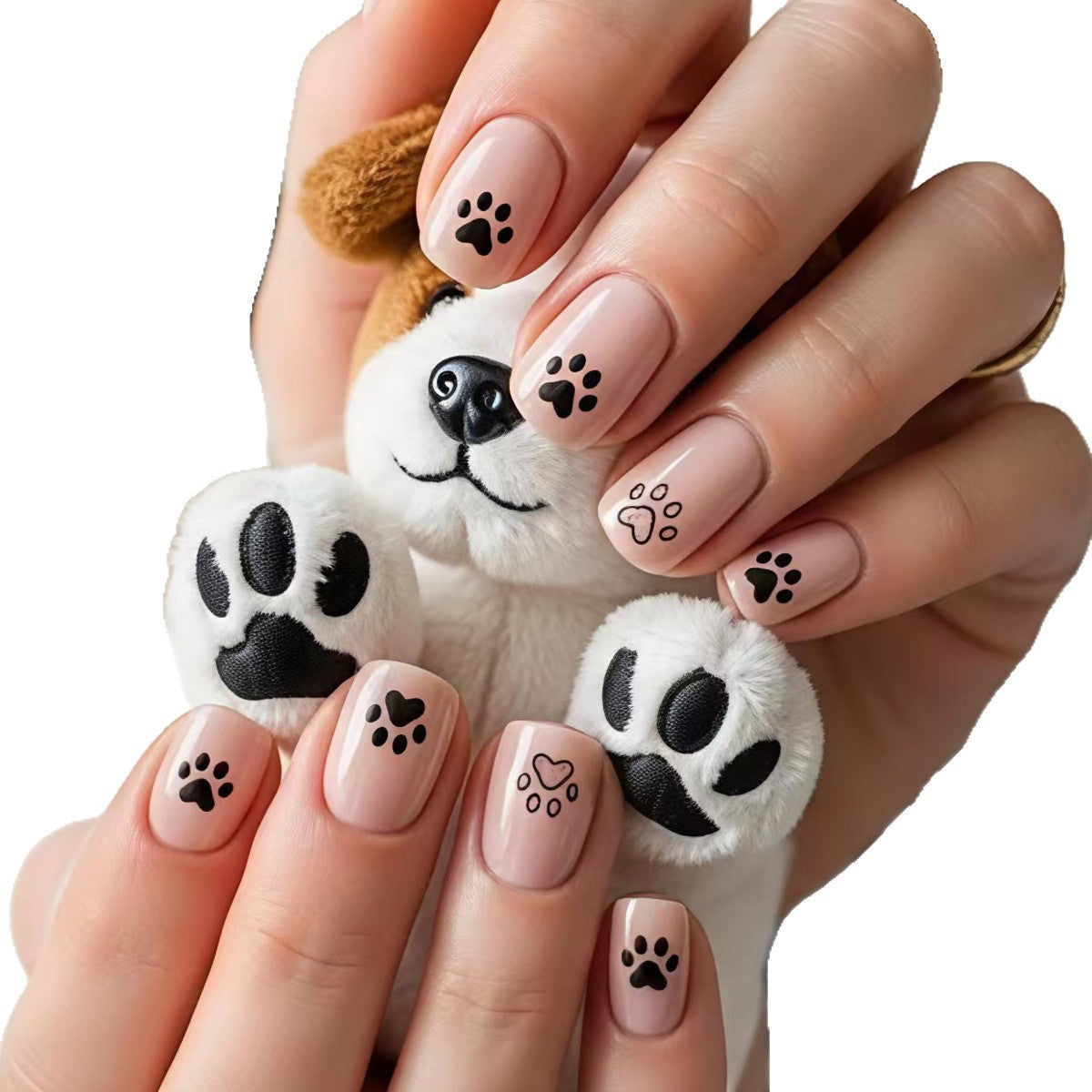 Playful Pet-Themed Nail Art Acalora