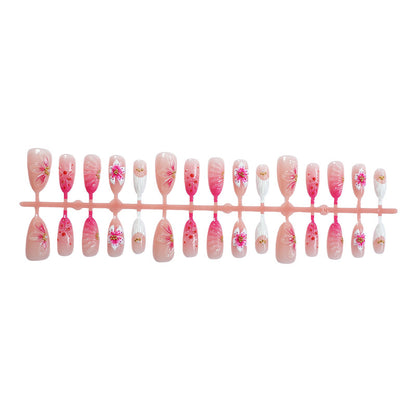 Artistic Floral Press-On Nails Acalora 1788495873