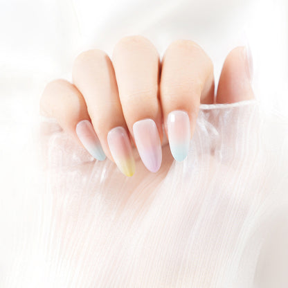 Gradient Acrylic Press-On Nails Acalora