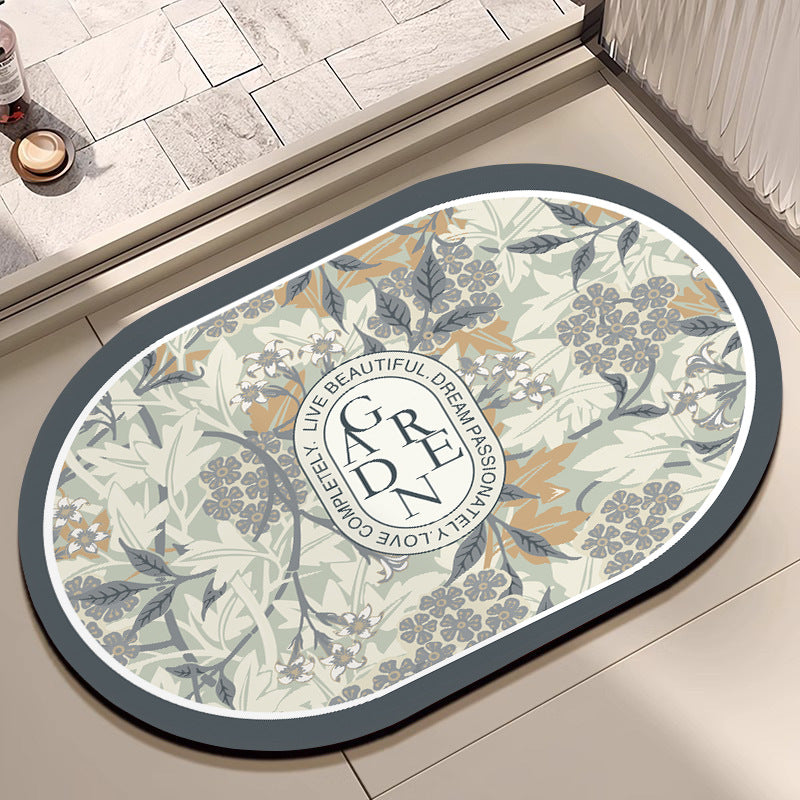 Decorative Motivational Bath Mat Acalora