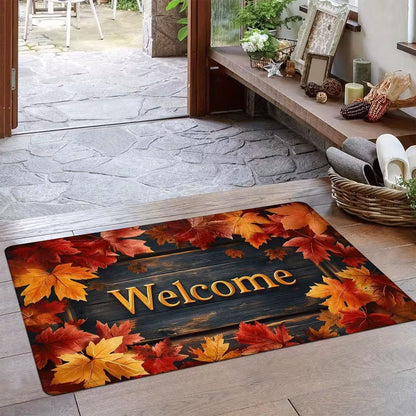 Horror-Themed Welcome Mat Acalora