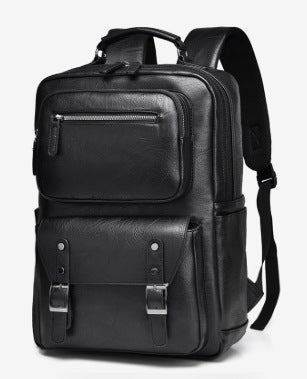 Premium Leather Travel Backpack Acalora