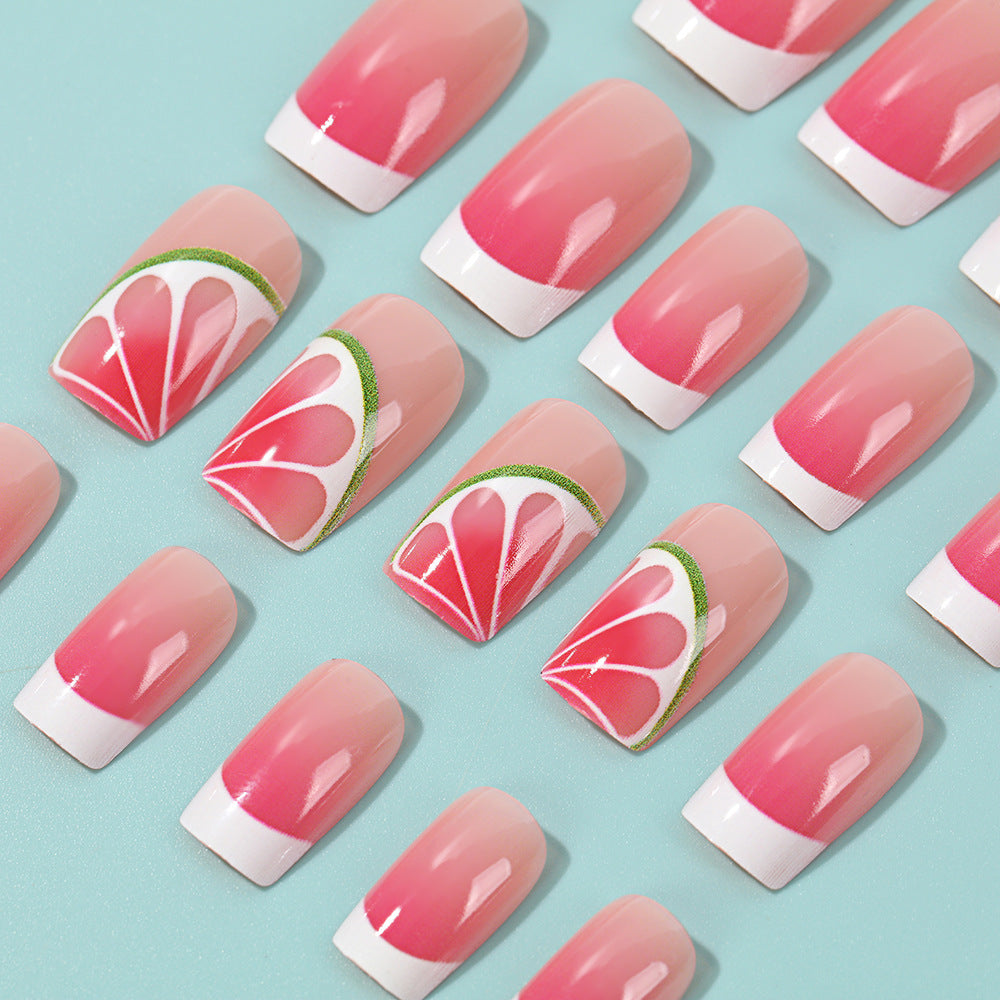 Art Nail Set with Exciting Watermelon Designs Acalora