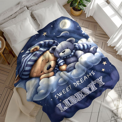 Cartoon-Themed Comfort Blanket