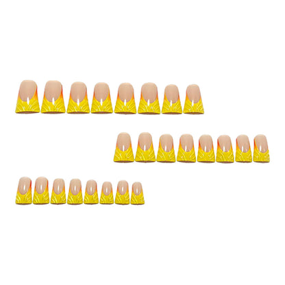 Artificial nails with creative wave design Acalora