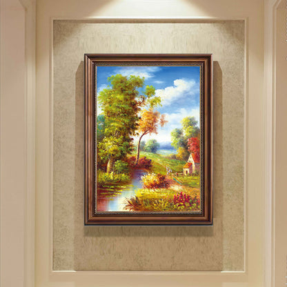 Framed Impressionist Landscape Art
