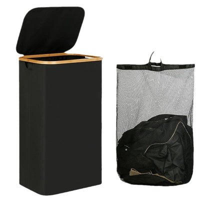 High-quality laundry basket with removable and washable inner bag Acalora