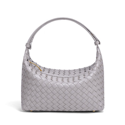 Braided Vegan Leather Shoulder Bag Acalora