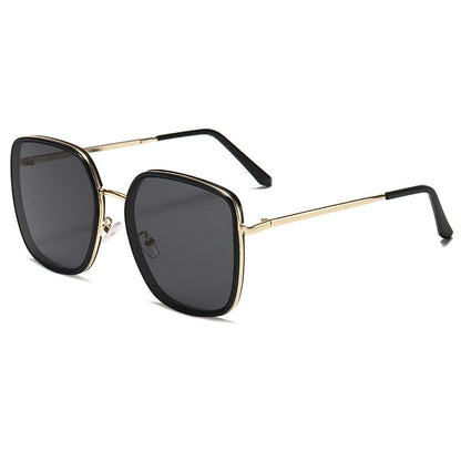 Ladies square sunglasses with luxurious metal frame and UV protection Kalsten