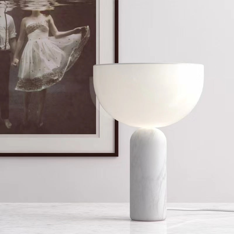 Modern Artistic Table Lamp with Marble Base