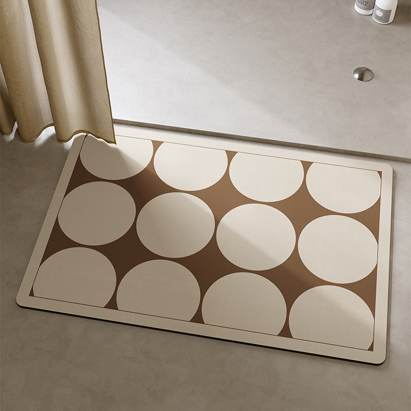 Playful Cat-Themed Bath Mat