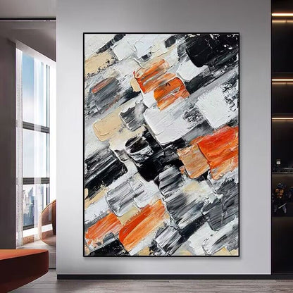 Abstract Textured Canvas Art Print