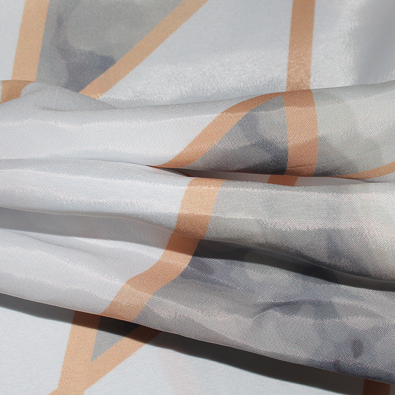Artistic Geometric Shower Curtain