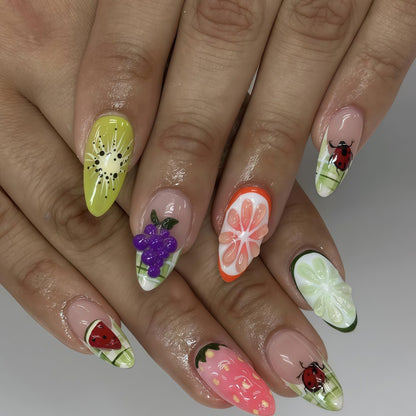 Creative and cheerful art nails Acalora