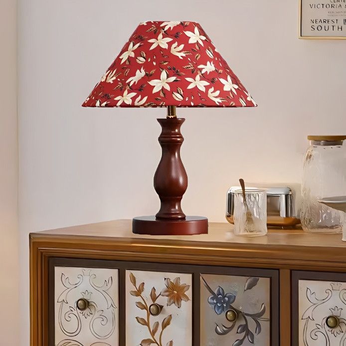 Classic Wooden Table Lamp