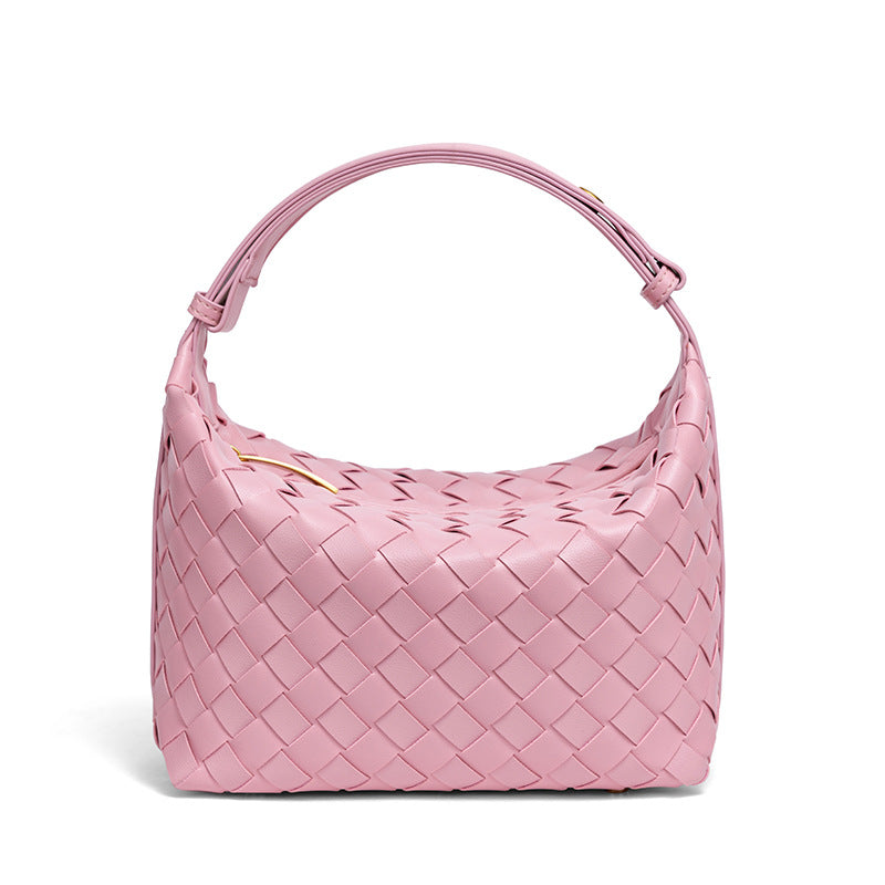 Handmade Woven Leather Mini Bag Acalora