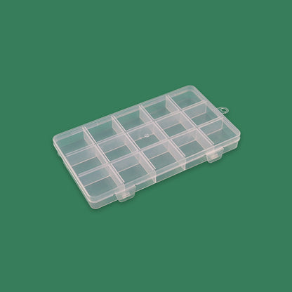Multi-Compartment Organizer with Clear Lid Acalora