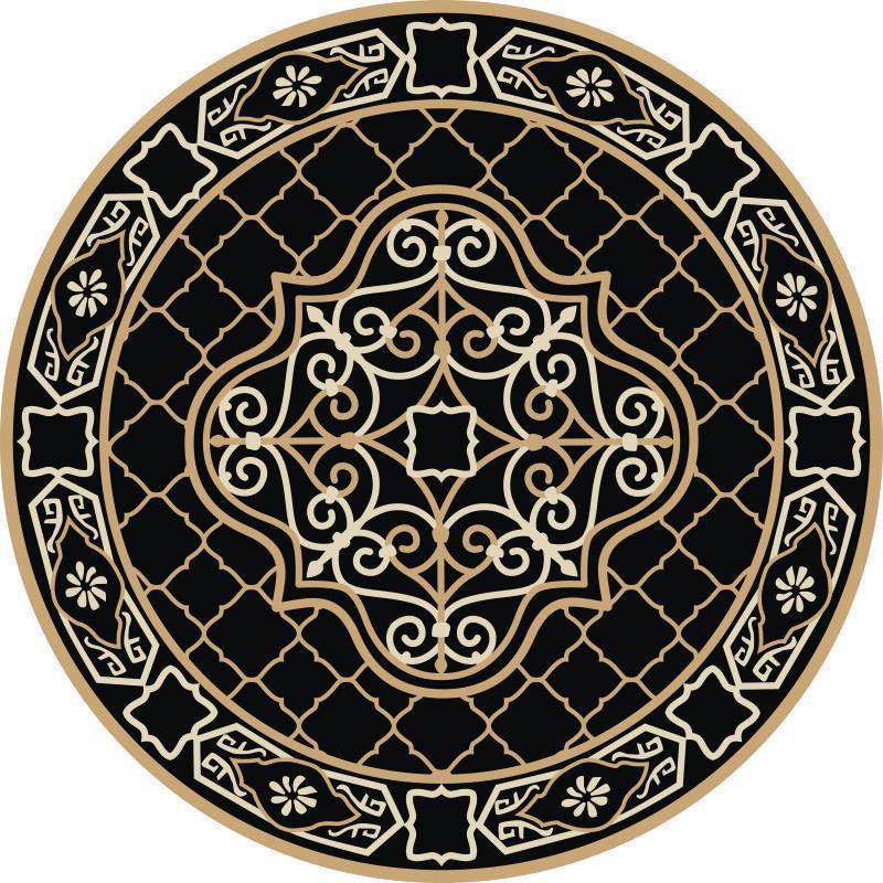 Intricate Mandala Design Area Mat