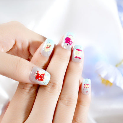 Artistic Cartoon Nail Art Acalora