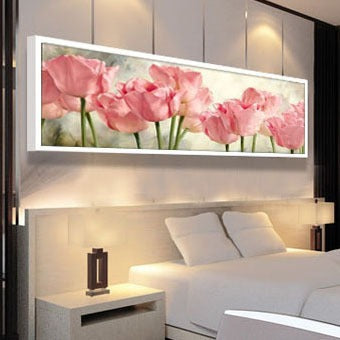 Elegant Floral Canvas Wall Art