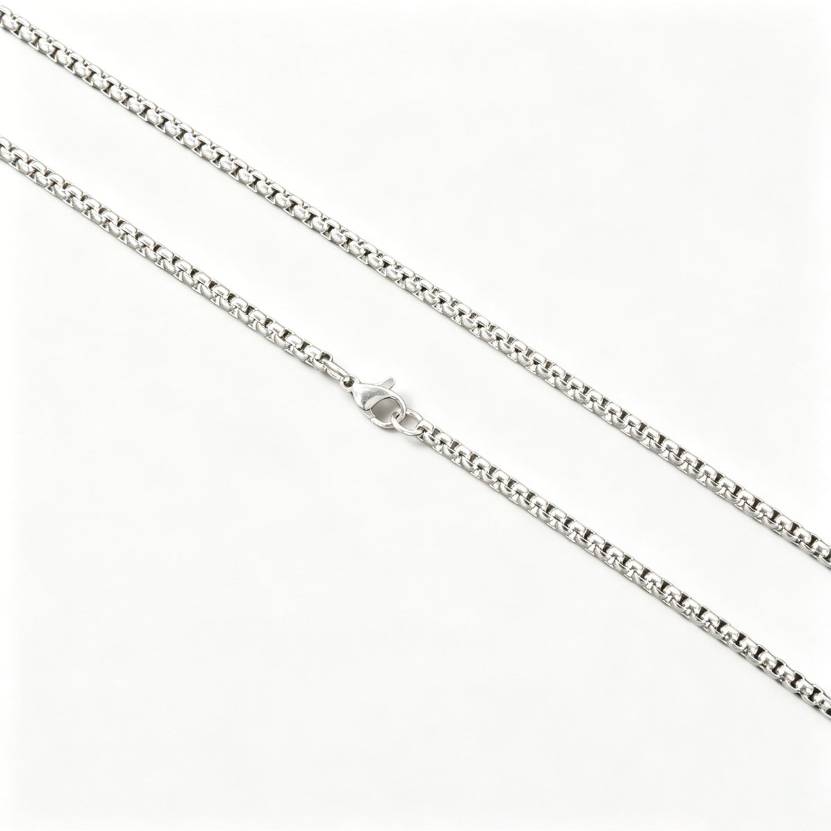Sleek Stainless Steel Chain Necklace Acalora