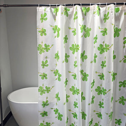 Floral Patterned Shower Curtain