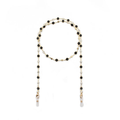 Stylish Gemstone-Linked Eyewear Chain Acalora