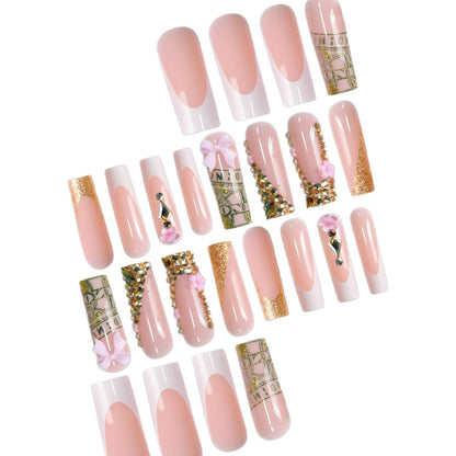 Decorative Acrylic Press-On Nails Acalora