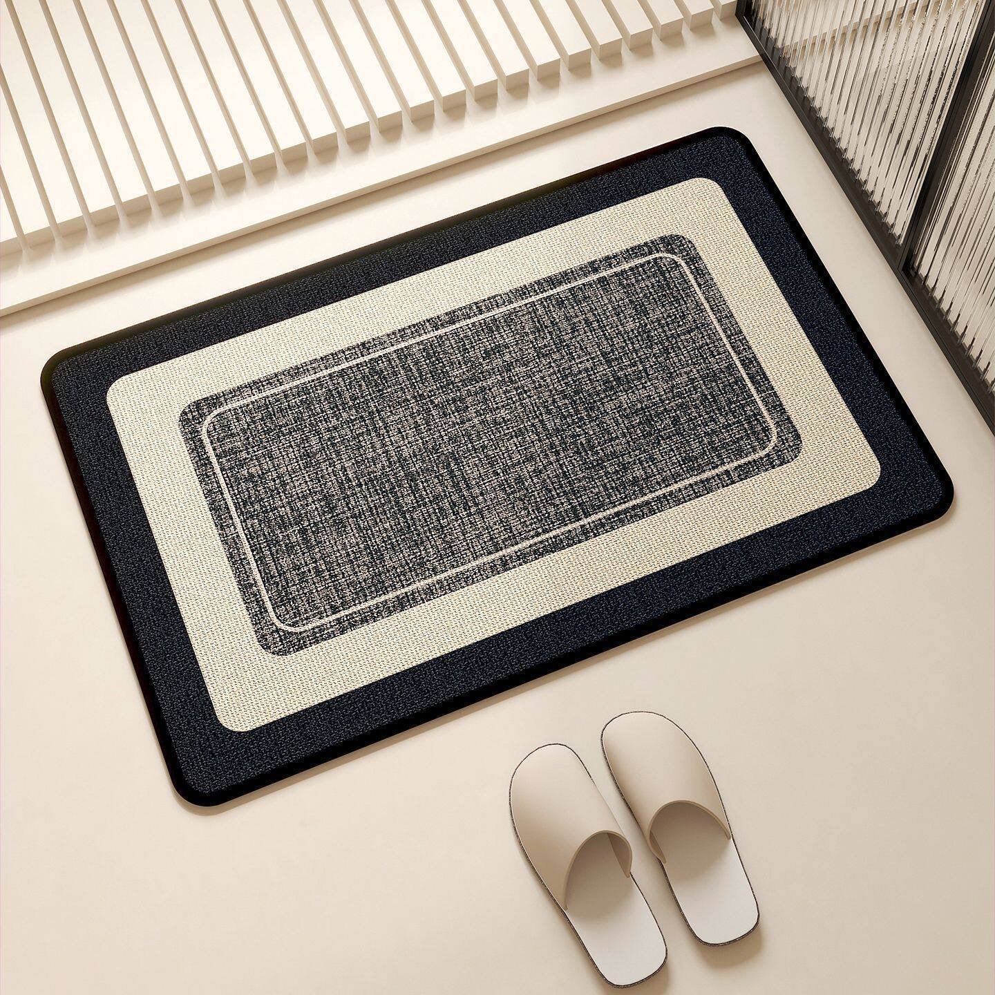 Soft Textured Decorative Bath Mat