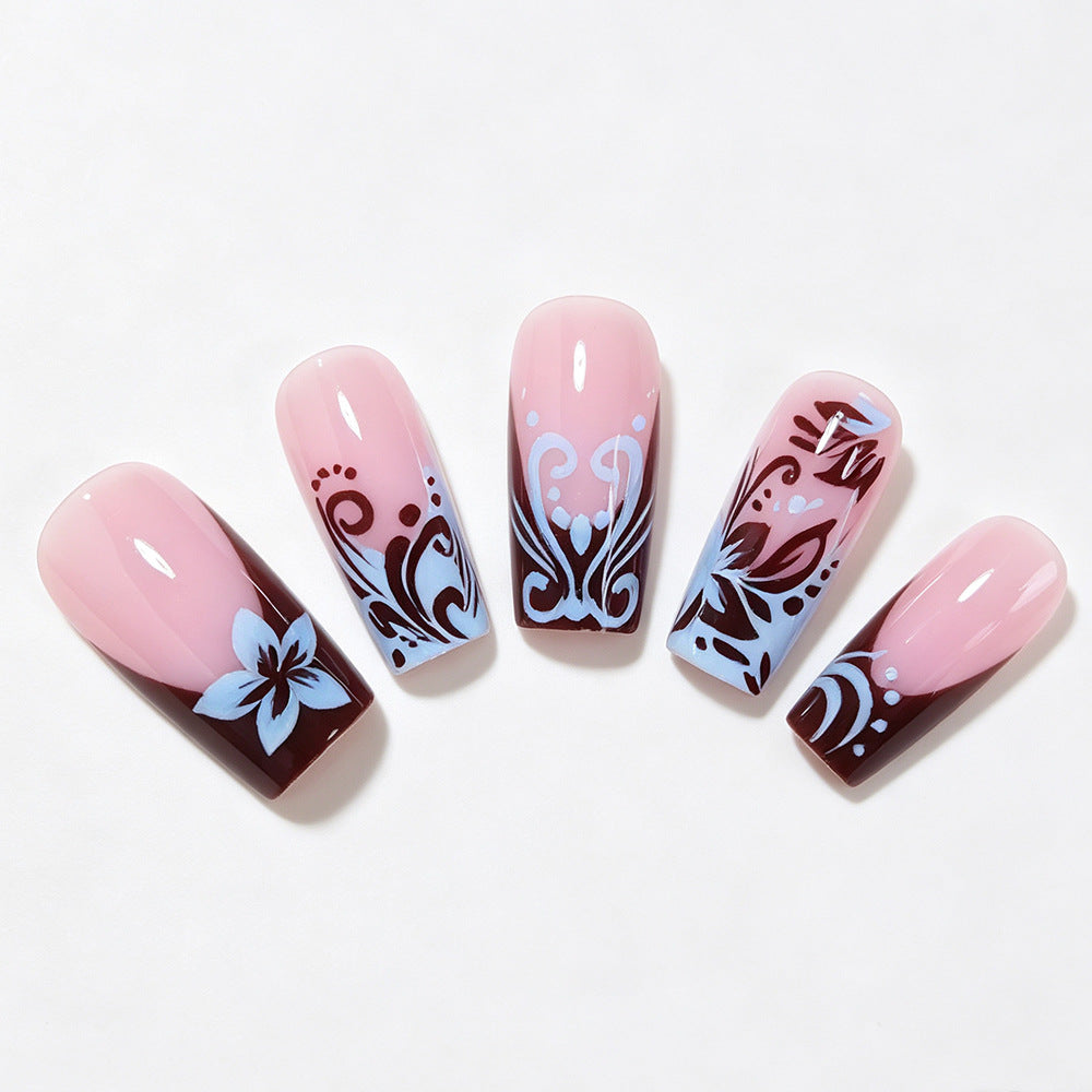 Artistic Long Nail Wraps Acalora