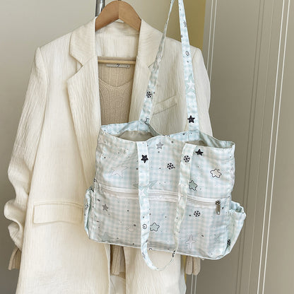 Illustrated Canvas Tote Bag Acalora