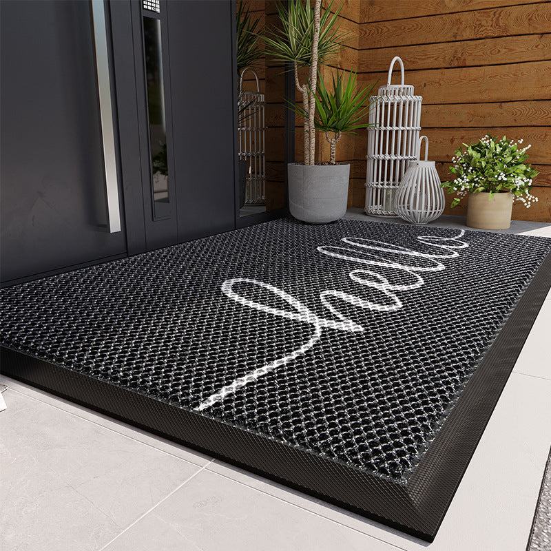 Textured Welcome Entrance Mat