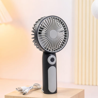 Ladies' Portable Handheld Fan with Ergonomic Handle Karnz