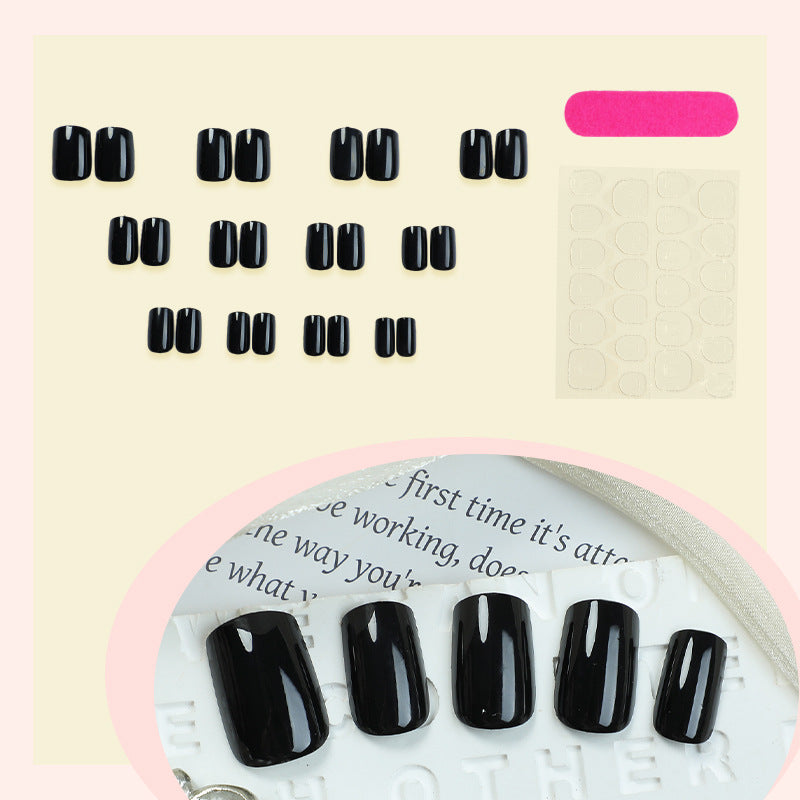 Elegant Glossy Press-On Nail Set Acalora