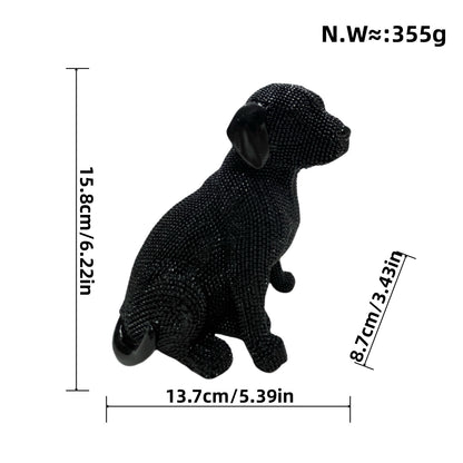 Decorative dog figure in modern design Acalora