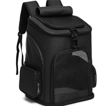 Cat Carrier Backpack with Breathable Mesh Panels Skanto