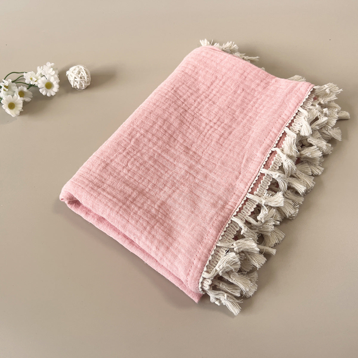 Elegant Cotton Throw Blanket